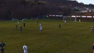 <p>TAKE A BOW: Cwrt Rawling FC's Harry Short wonder goal last weekend. Pic credit: Cwrt Rawling FC.</p>