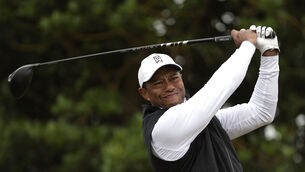 Tiger Woods has revealed his frustration at the proposed deal with Saudi Arabia’s Public Investment fund ahead of his return to competition (Richard Sellers/PA)