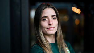 <p>LIFE EXPERIENCES: Chloe Mustaki poses for a portrait during a Republic of Ireland women's media conference. Pic: Stephen McCarthy/Sportsfile</p>