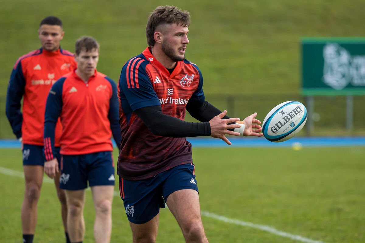 Munster Rugby Squad Training, UL, Limerick. Munster Rugby Squad Training, UL, Limerick.