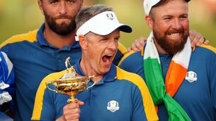 <p>CAPTAIN FANTASTIC: Luke Donald who will captain Europe in the 2025 Ryder Cup at Bethpage Black in New York. Photo credit: Mike Egerton/PA Wire</p>