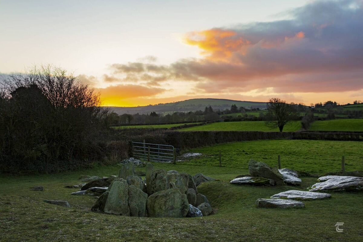 The eastern tomb aligned with the solstice sunrise Picture: tuatha.ie The eastern tomb aligned with the solstice sunrise Picture: tuatha.ie