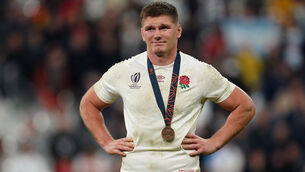 <p>Owen Farrell is taking a break from Test rugby to prioritise his mental health. Pic: David Davies/PA</p>