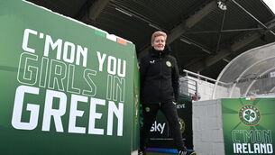 <p>FOOTBALL DECISION: Interim head coach Eileen Gleeson during a Republic of Ireland women training session at Tallaght Stadium in Dublin. Pic: Stephen McCarthy/Sportsfile</p>