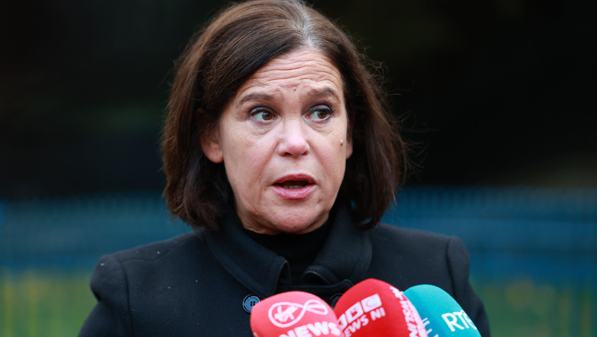 Sinn Féin president Mary Lou McDonald said last Friday in the aftermath of the stabbing attack and riots that followed that both Ms McEntee and Garda Commissioner Drew Harris should resign their posts. Picture: Sam Boal/RollingNews.ie