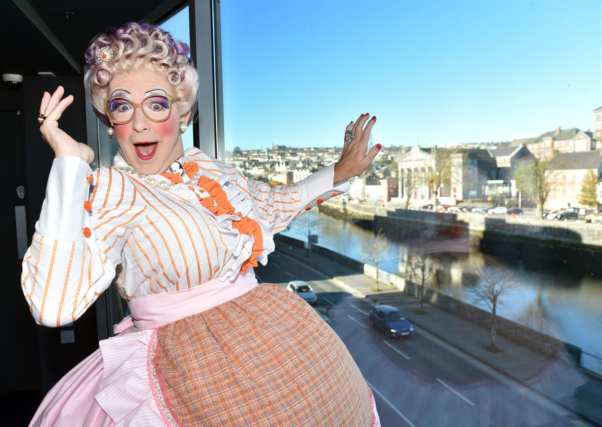  Nanny Nellie surveys the city from the box at the Opera House in 2021. Picture: Eddie O'Hare