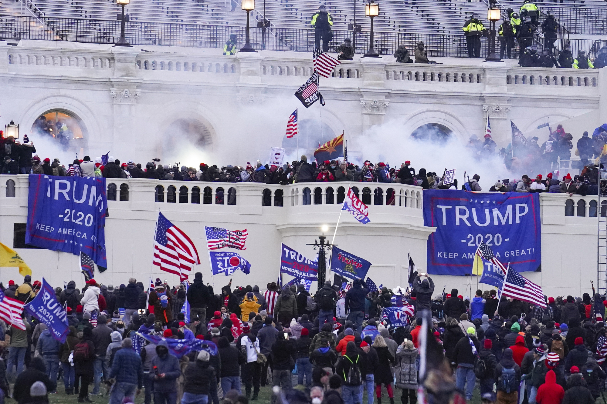 Appeals court rules lawsuits against Trump over January 6 riot can move forward