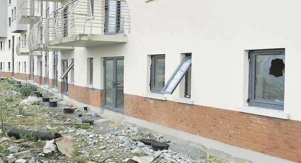 File image of vacant housing.