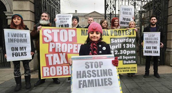 Property Tax protesters.