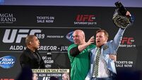 UFC 189: Aldo v McGregor World Championship Tour Media Day