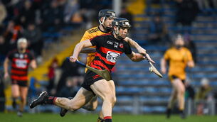 <p>HISTORY MAKERS: The anticipated day of history-making came easy in chilly Thurles as Ballygunner became the first club to win three consecutive Munster senior titles. Pic: Brendan Moran/Sportsfile</p>