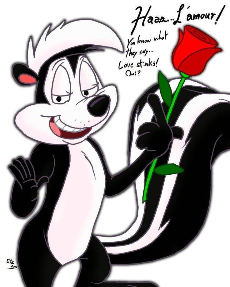 Pepé Le Pew is an animated character from the Warner Bros. Looney Tunes and Merrie Melodies series of cartoons, introduced in 1945
