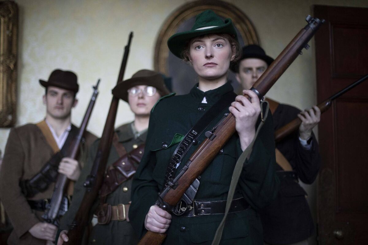 A scene from Croíthe Radacacha on TG4. 