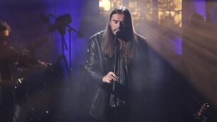 <p>John Francis Flynn at Other Voices; he plays St Luke's in Cork on Saturday. </p>