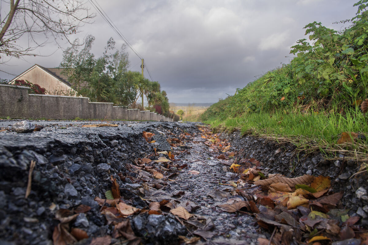 The scale of works required to fully repair and resurface damaged roads in the region 'is very, very significant'. The scale of works required to fully repair and resurface damaged roads in the region 'is very, very significant'.