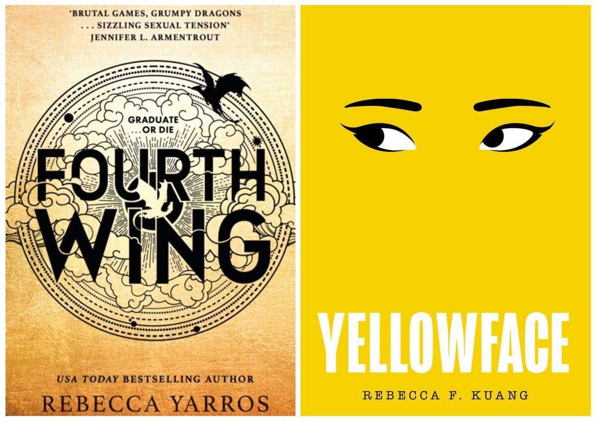 Rebecca Yarros' Fourth Wing and RF Kuang's Yellowface.