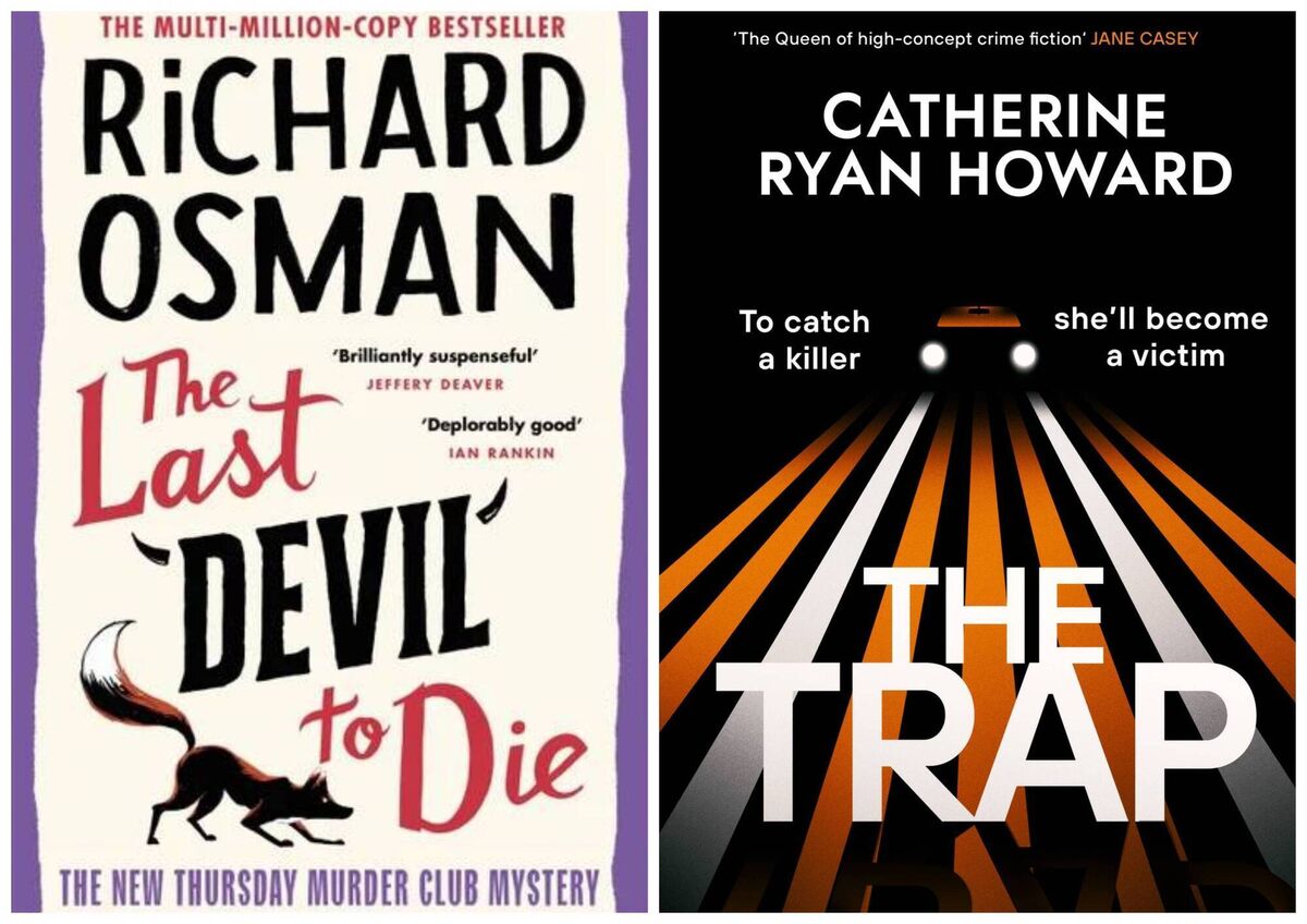 Richard Osman's The Last Devil to Die;  Catherine Ryan Howard's The Trap.