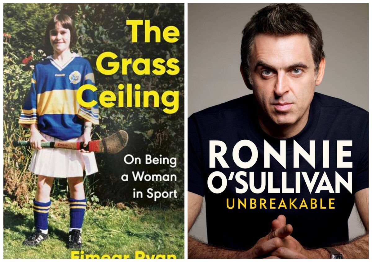 Eimear Ryan's The Grass Roof;  Ronnie O'Sullivan's Unbreakable