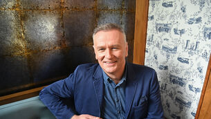 <p>Dáithí Ó Sé, pictured at The Imperial Hotel, Cork, who recently underwent hair restoration treatment. Picture: Denis Minihane.</p>