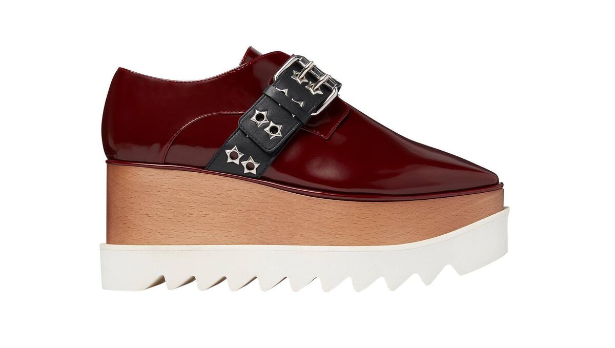 ‘Elyse’ stud band platform shoes, Stella McCartney, €775
