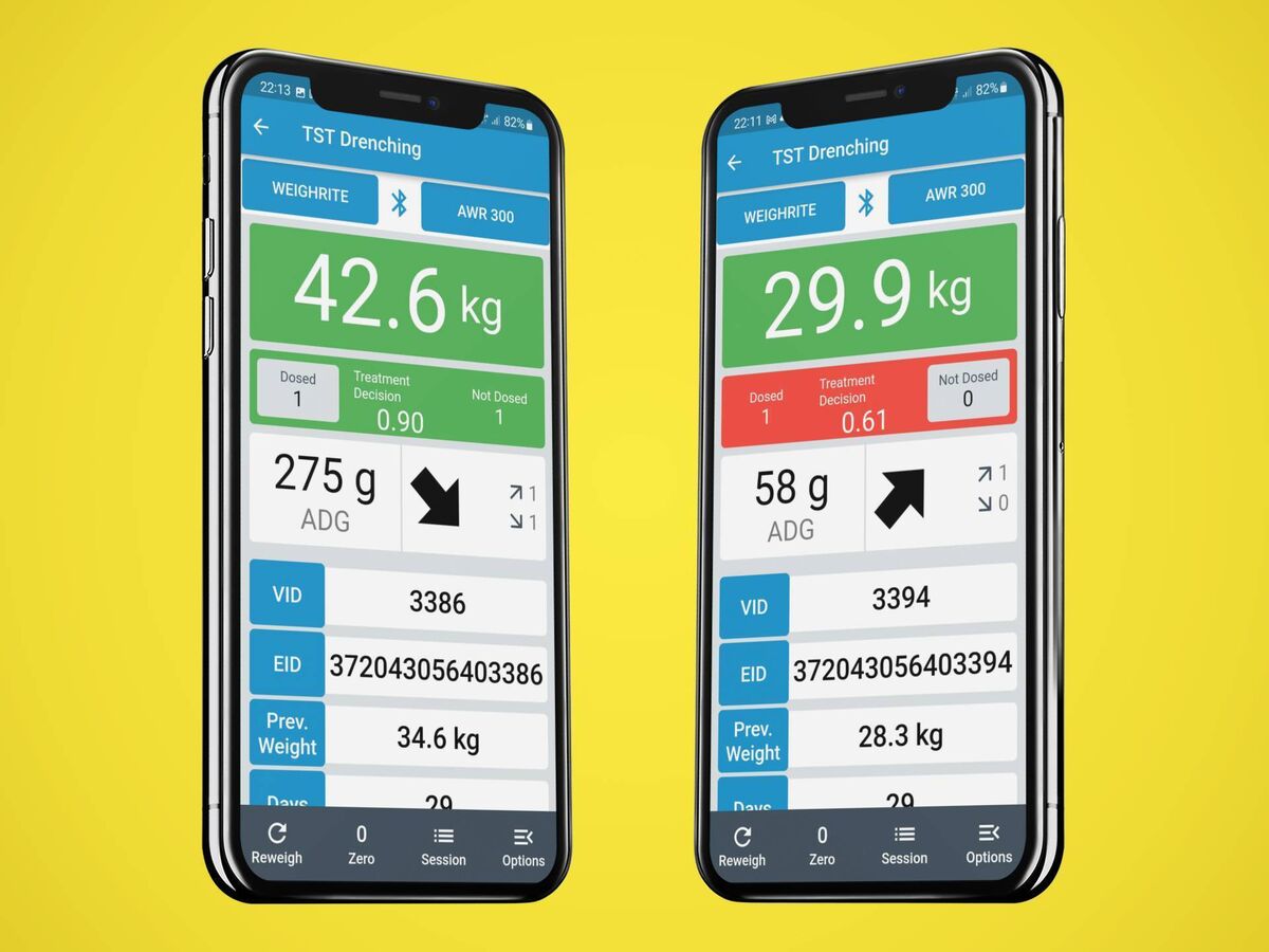 SmartWeight enables weight recording treatment management and uniquely enables farmers to conduct targeted selective worming. SmartWeight enables weight recording treatment management and uniquely enables farmers to conduct targeted selective worming.