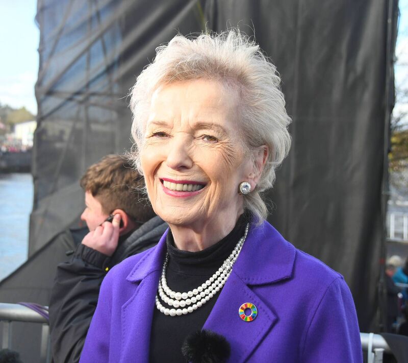 Former president Mary Robinson. Picture: John O'Grady.