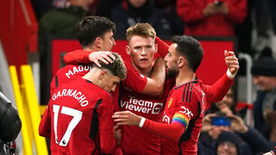 Scott McTominay was United’s matchwinner against Chelsea (Martin Rickett/PA)