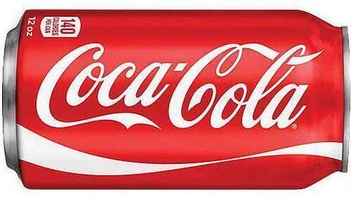 Can of Coca-Cola, widely available
