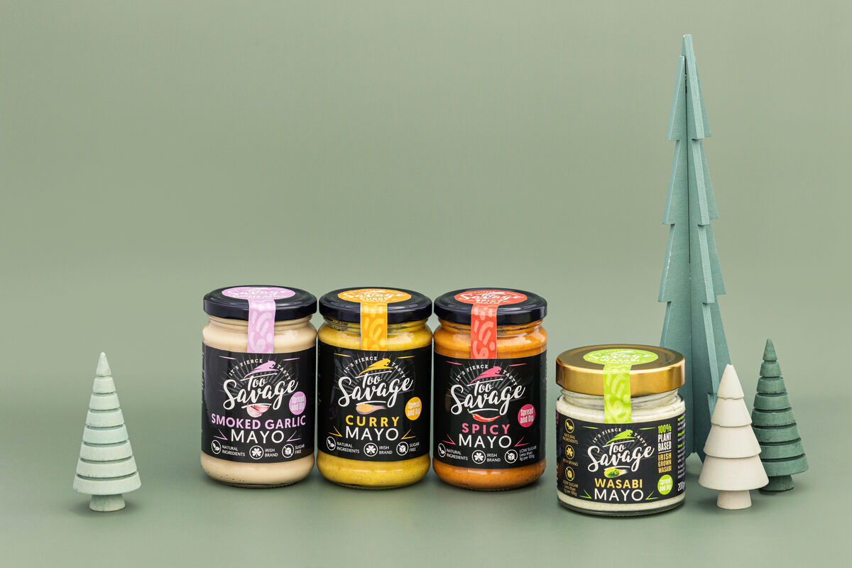 Too Savage's vegan mayo gift sets