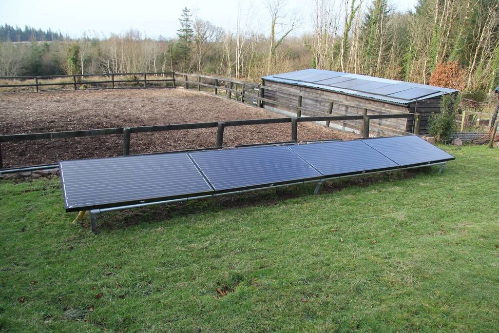 Solar power and horse power?