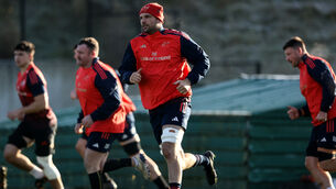 <p>CAPTAIN: Tadhg Beirne will captain Munster for their Champions Cup game against Bayonne. Pic:  ©INPHO/Ben Brady</p>