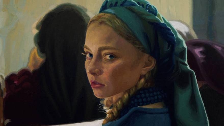Kamila Urzedowska's Jagna, painted by Kateryna Ocheredko, in The Peasants