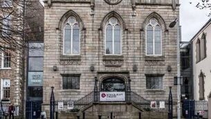 <p> Theatre Royal, Smock Alley, Dublin: the epicenter of Irish panto (Irish Family History Centre)</p>