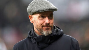 <p>Manchester United manager Erik ten Hag. Picture: Owen Humphreys/PA Wire.</p>