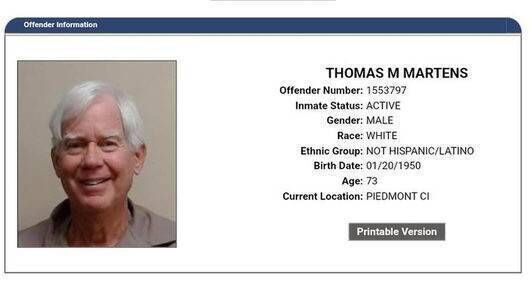 Thomas Martens mugshot Thomas Martens mugshot