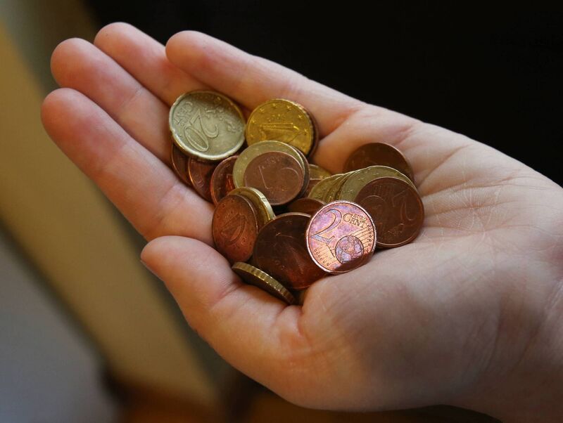 The survey showed that 55% of Irish people said the euro personally made them feel more European – the highest rate and well above the average of 30%. File picture: PA The survey showed that 55% of Irish people said the euro personally made them feel more European – the highest rate and well above the average of 30%. File picture: PA