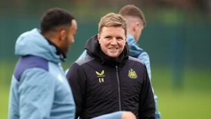 <p>HOWE DE LADS!: Newcastle head coach Eddie Howe is hoping for a “magical European night” against AC Milan (Mike Egerton/PA)</p>