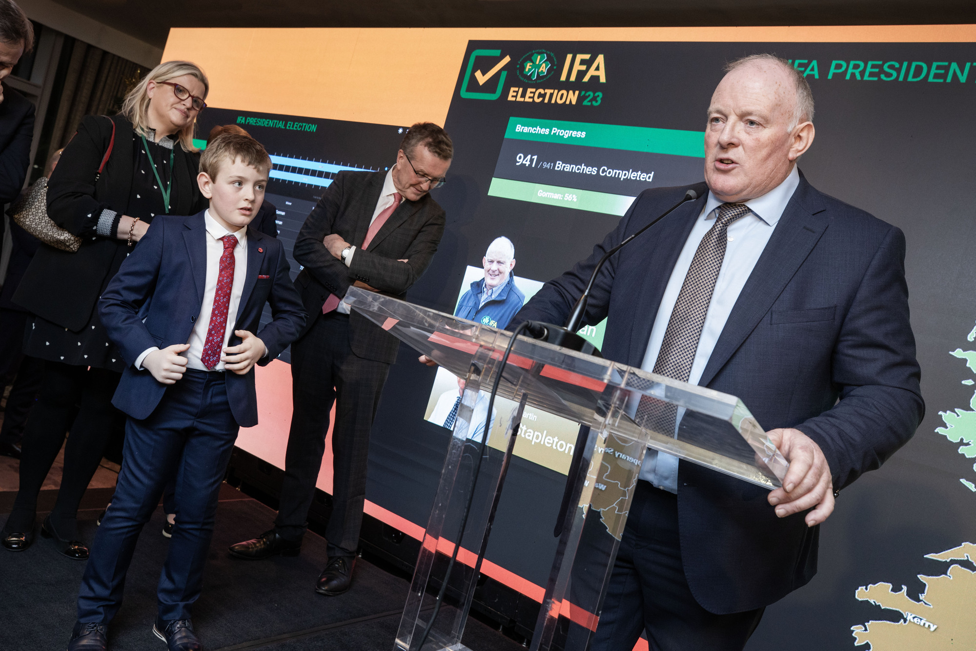 Co Laois farmer Francie Gorman elected next IFA president