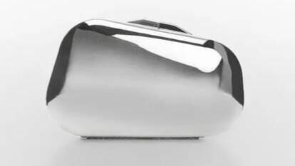 Metallic clutch bag, Mango, €49.99 Metallic clutch bag, Mango, €49.99
