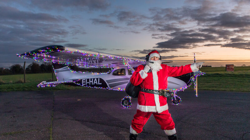 Watch: Santa cleared to fly into Irish airspace on Christmas Eve Watch: Santa cleared to fly into Irish airspace on Christmas Eve