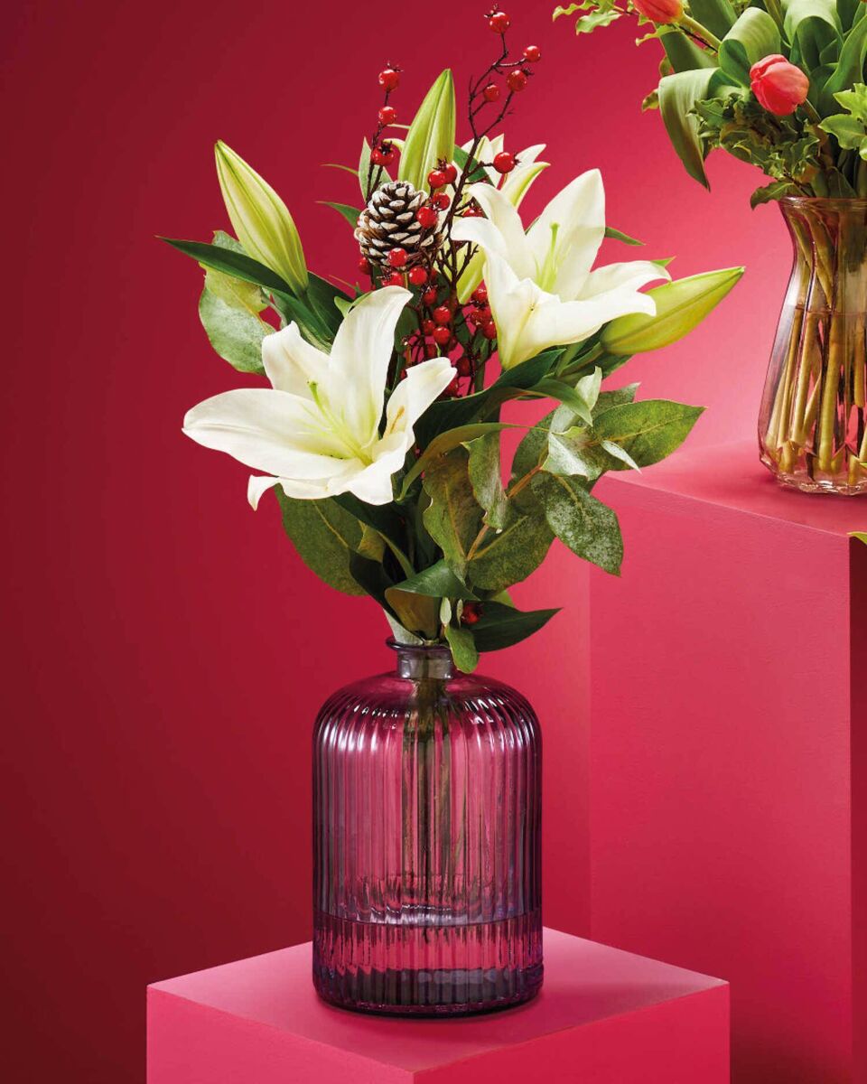 A Very Berry Christmas bouquet from Aldi 