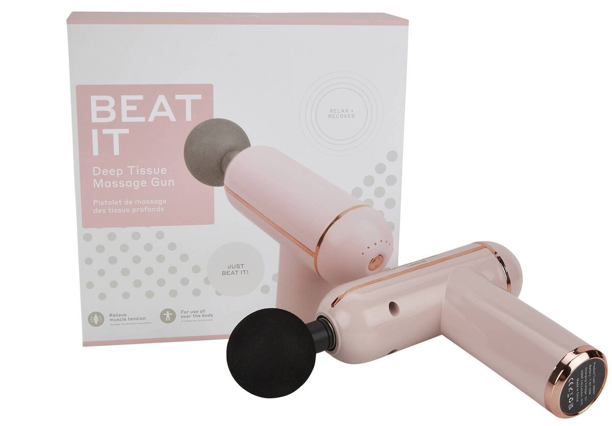 TK Maxx Beat It Deep Tissue Massage Gun, €39.99 (RRP €119.99)