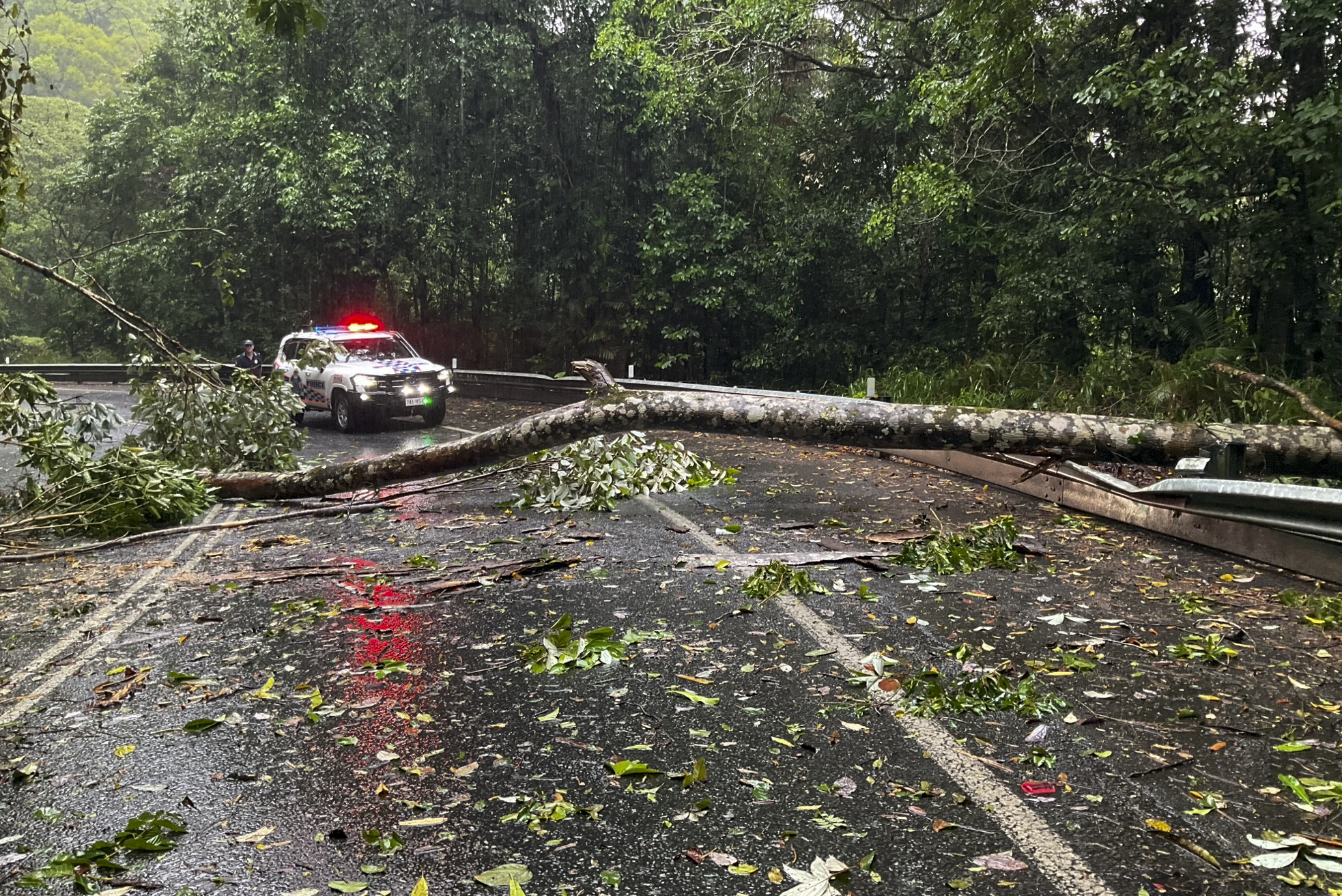 North-eastern Australia hit by first tropical cyclone of the season