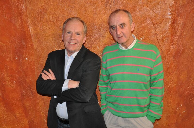 Packie O'Callaghan and Frank Twomey. Packie O'Callaghan and Frank Twomey.