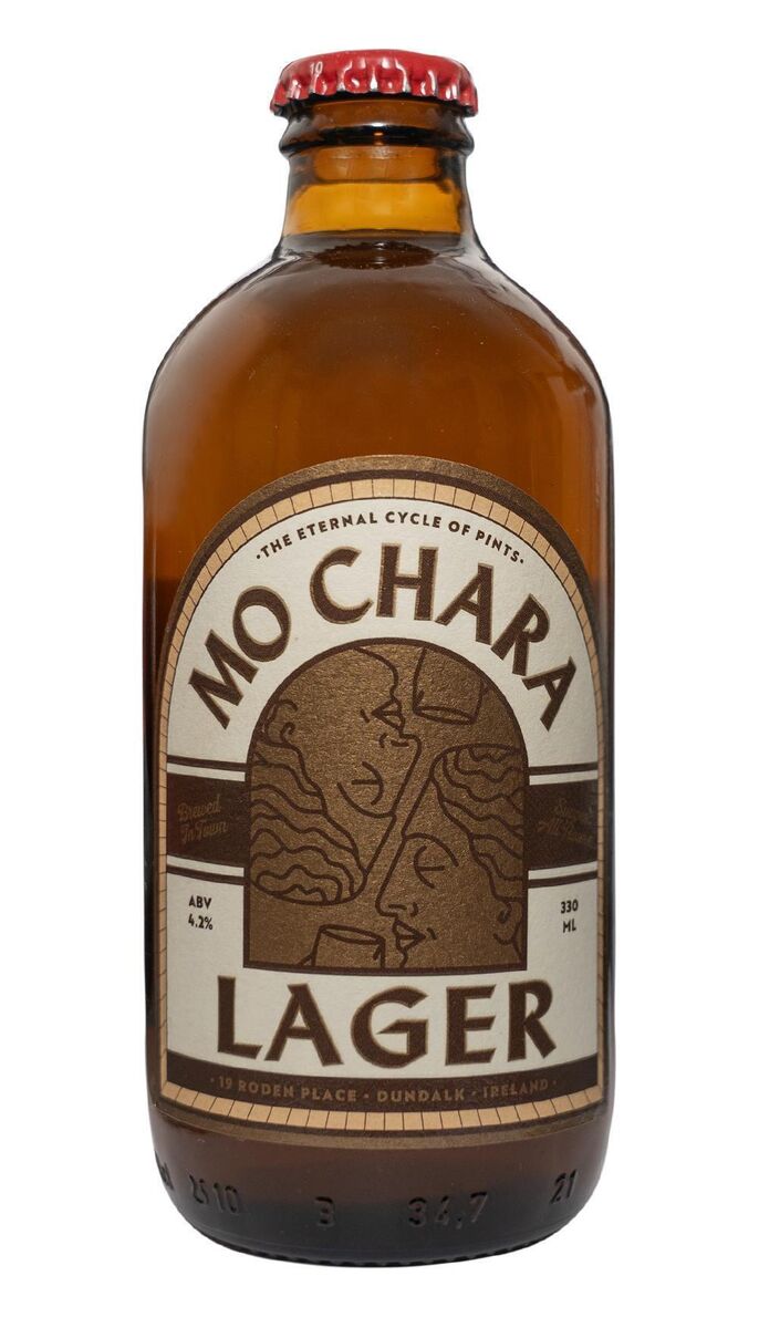 Mo Chara Lager, 4.2% ABV, 330ml, €3.00