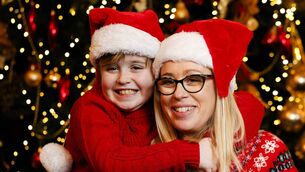 <p>Finn O'Shea and his mother Lisa. Picture: Conor McCabe Photography</p>