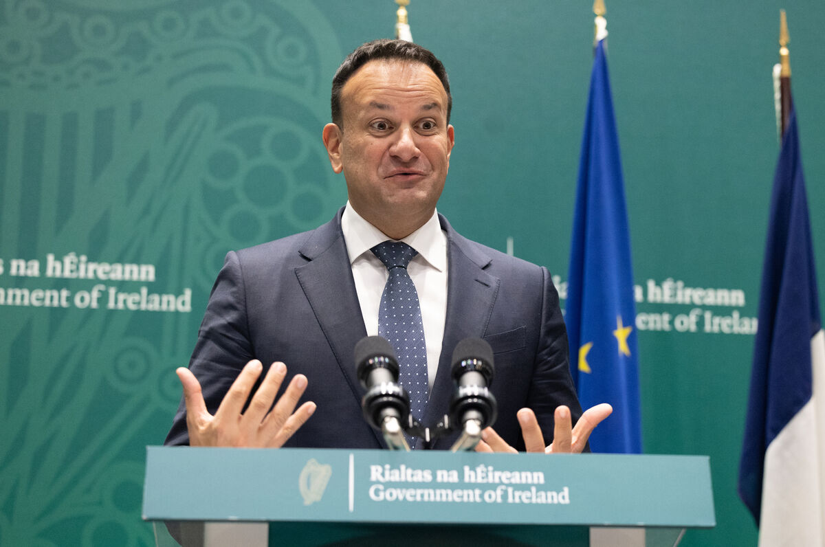 Taoiseach Leo Varadkar said the decision is 'going to really lift hearts now in Kyiv, in Zaporizhzhia, in places where there are people tonight in bomb shelters'. Picture: Norma Burke/PA Taoiseach Leo Varadkar said the decision is 'going to really lift hearts now in Kyiv, in Zaporizhzhia, in places where there are people tonight in bomb shelters'. Picture: Norma Burke/PA