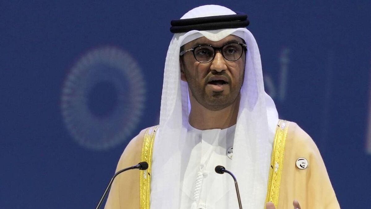 Ahmed al-Jaber said his firm would be a 'responsible, reliable supplier of low-carbon energy' as it goes ahead with a massive ramping-up of its oil and gas operations. Picture: Kamran Jebreili/AP
