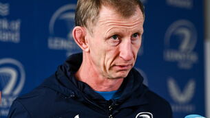 <p>EYE ON THE GAME:Leinster’s meeting with Sale Sharks today bears all the hallmarks of another Anglo disaster in Dublin. Pic: Harry Murphy/Sportsfile</p>