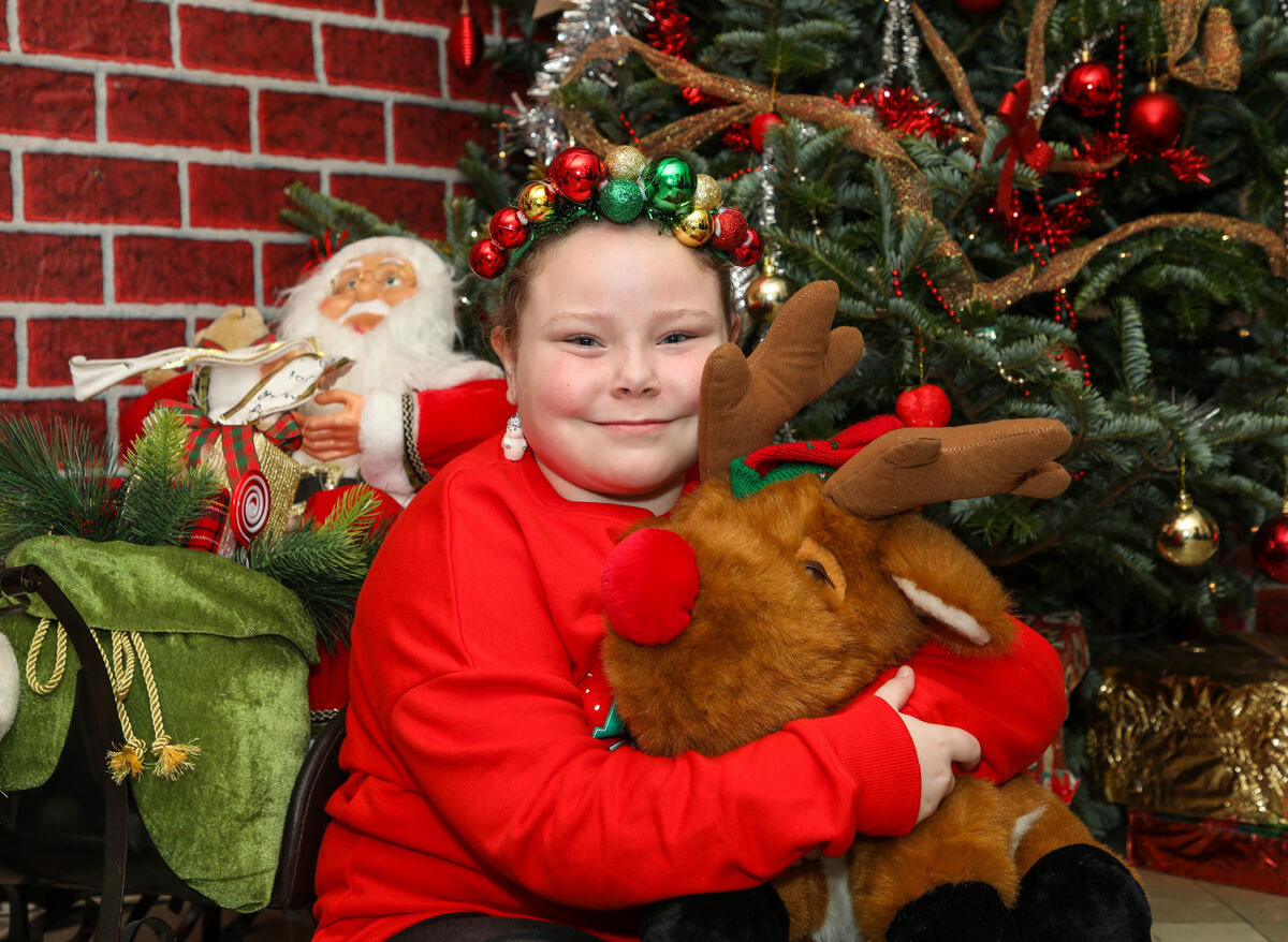 Katie Dorney is getting a sewing machine and a hairdressing set.